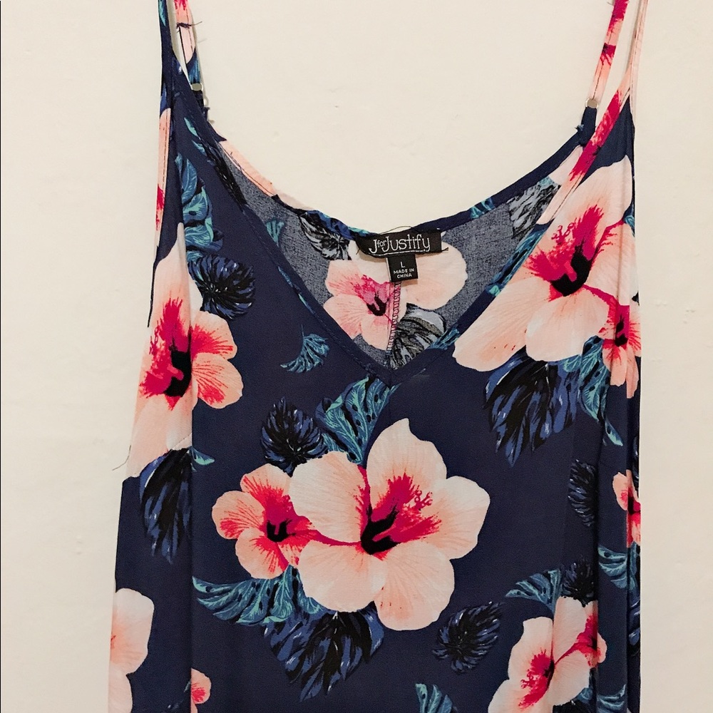 Strap Hawaiian Flower Dress 🌺